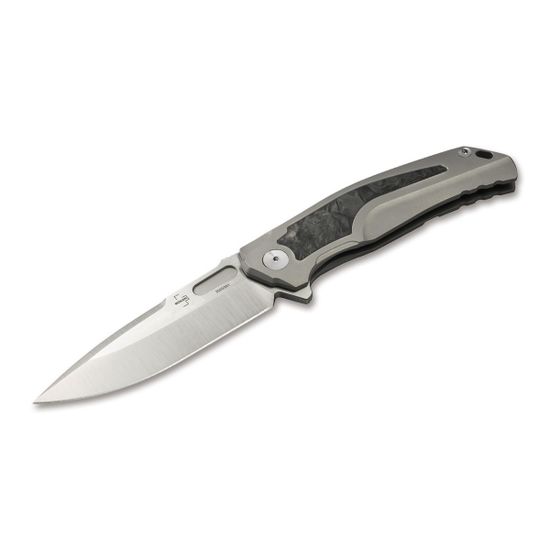 Складной нож Boker 01BO2020 Collection 2020 c клинком из стали Böhler M390 Microclean®, рукоять титан / карбон
