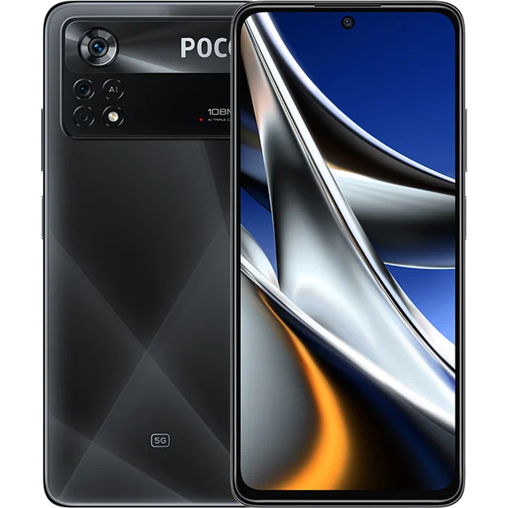 Смартфон Poco X4 Pro 5G 6/128GB Laser Black