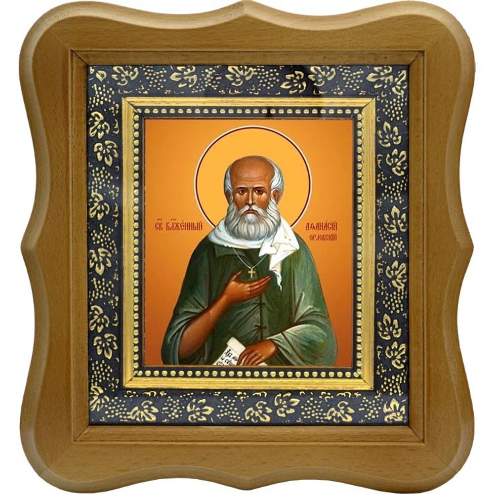 Афанасий (Сайко) Орловский, Христа ради юродивый. Икона на холсте.