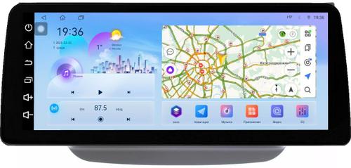 Магнитола для Mitsubishi Lancer 9 (CS), Cedia, Evolution 7-9 (CT) - FarCar монитор 12.3" 2K QLED на Android 14, Быстрая, CarPlay, 4G SIM-слот