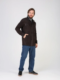 Кожаная куртка демисезонная пальто замша