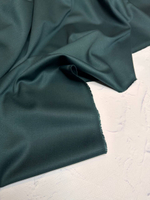 Костюмно-плательная смесовая однотонная поливискоза (64%полиэстер/33%вискоза/3%эластан, Сосна, 148, 285 гр/м2)