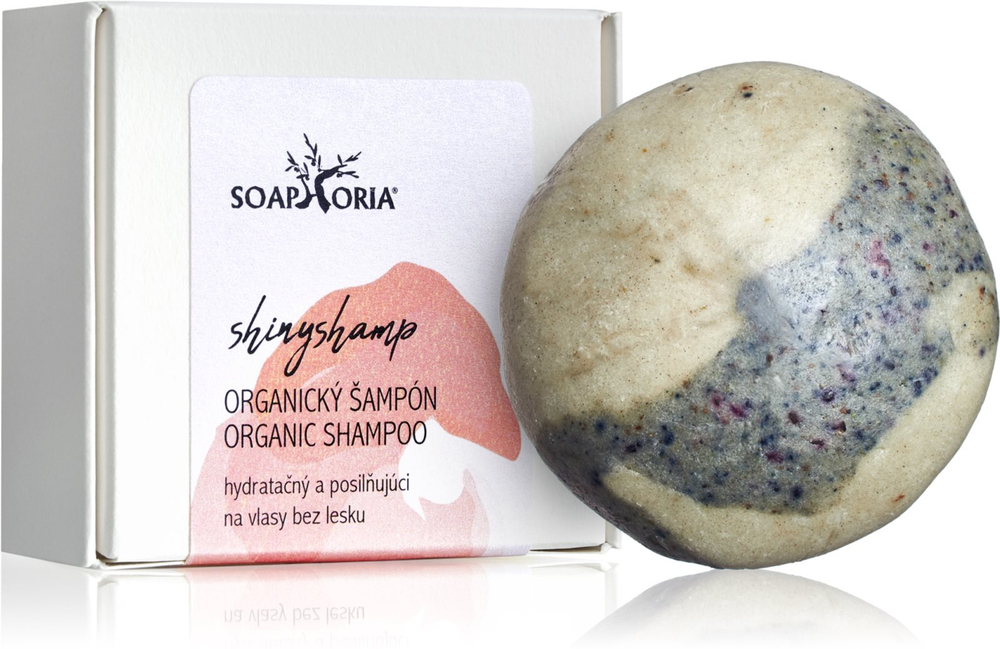 Soaphoria Shinyshamp - органический шампунь для нормальных волос без блеска /   60  g  / GTIN 8586017851450