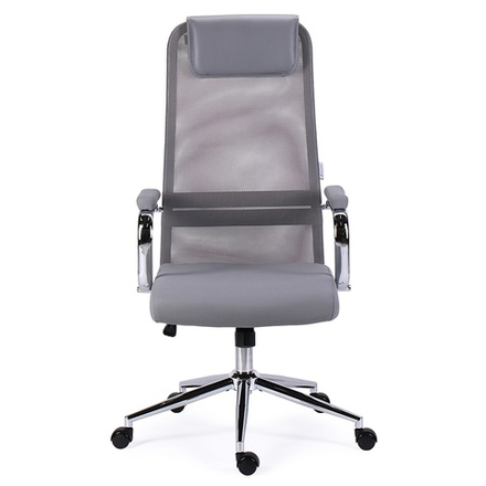 Компьютерное кресло сетчатое. Цвет серый