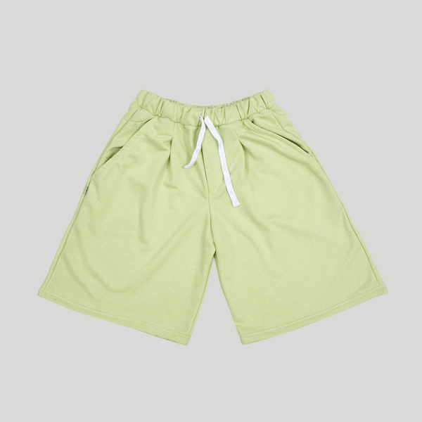 Baggy Shorts LOGO White Jade