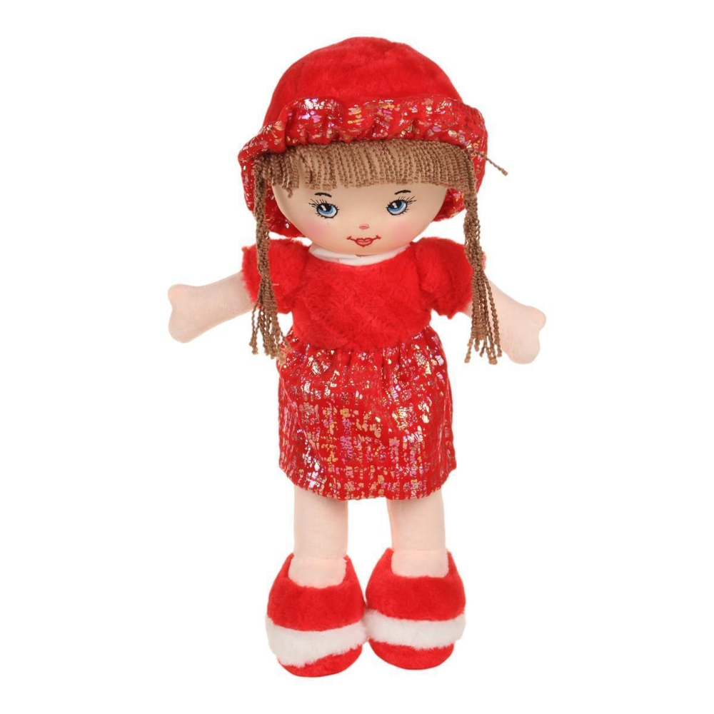 Кукла в платье с блестящей юбкой № 2 18x42x12см. (Hand)