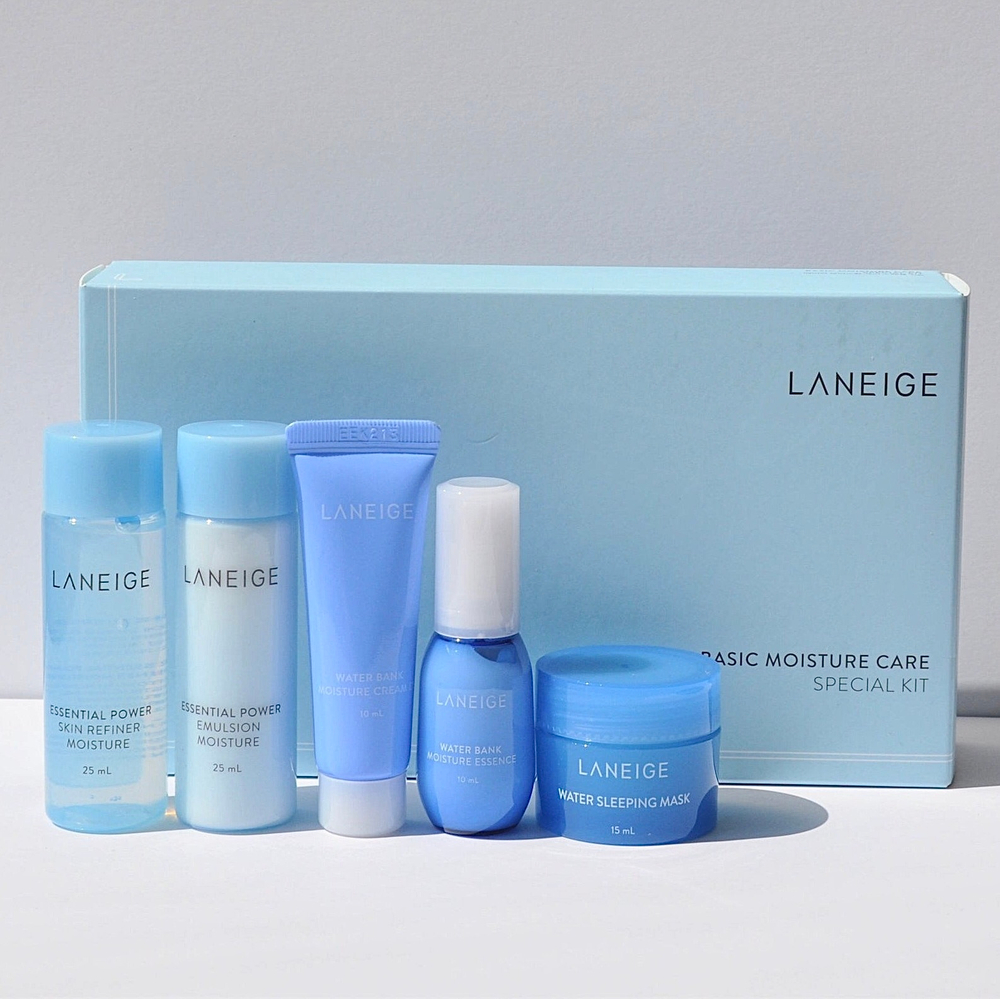Laneige Basic Moisture Care Special Kit - Увлажняющий базовый мини набор