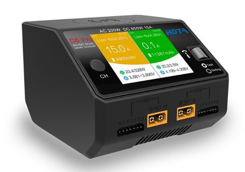 Зарядное устройство HOTA D6 PRO (Черная)