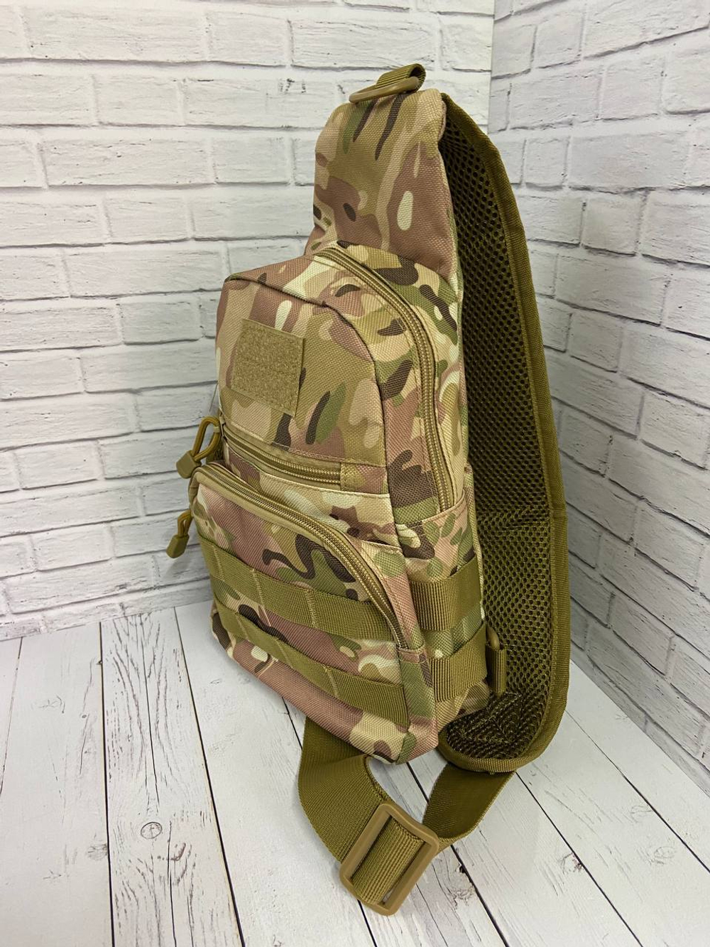 Плечевая сумка с MOLLE-системой / мультикам