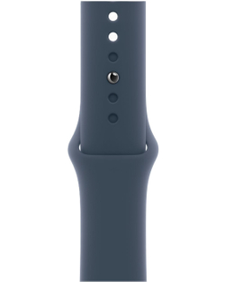 Apple Watch SE 2 44mm Silver Aluminum Case / White Sport Band
