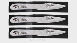 Throwing knives set "Khrabrets" (set of 3)