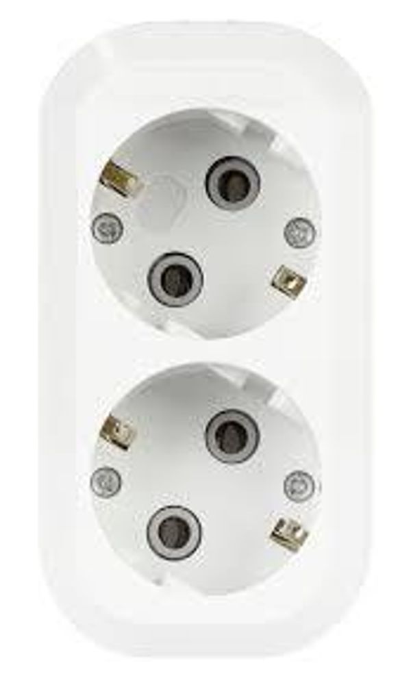 Колодка 2 гн. с/з 16А 250В SBE-16-2-00-Z Smartbuy