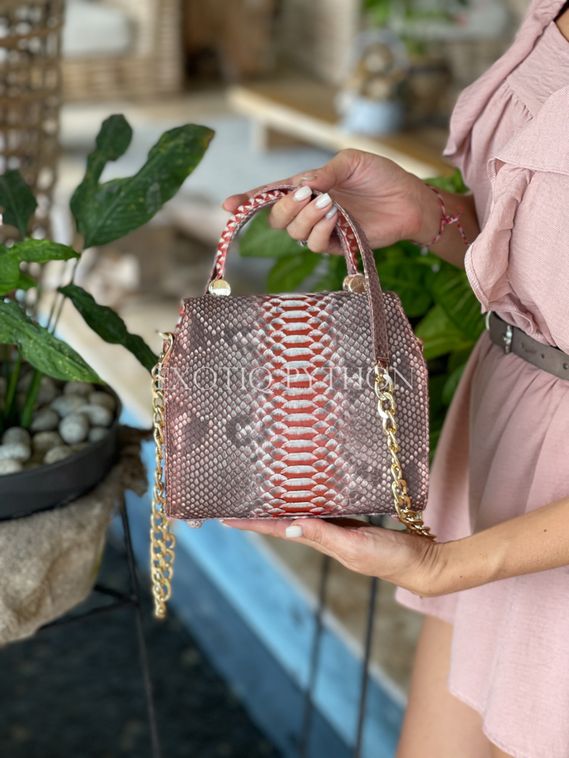 Сумка из кожи питона BG -357