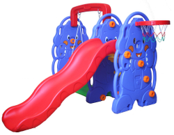 Детский комплекс Капризун Слоник с волнистой горкой