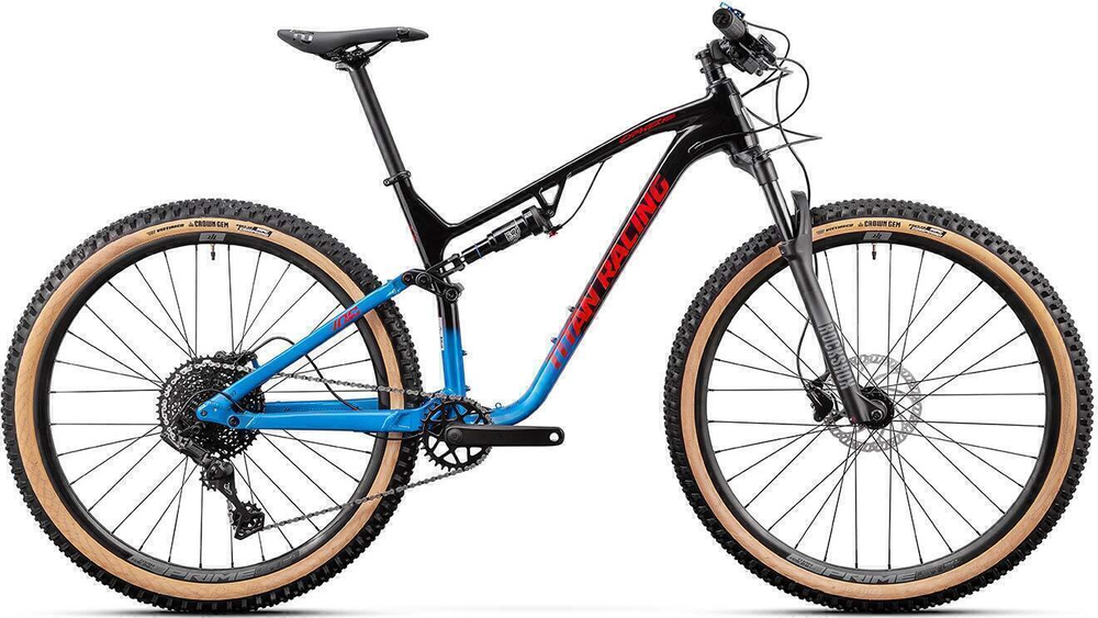 Велосипед Titan Racing Cypher RS Sport Рама:L(19") Black/Blue/Red