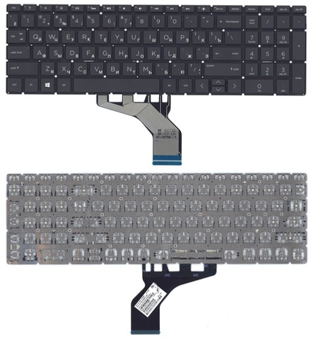 Клавиатура для ноутбука HP 15-db черная