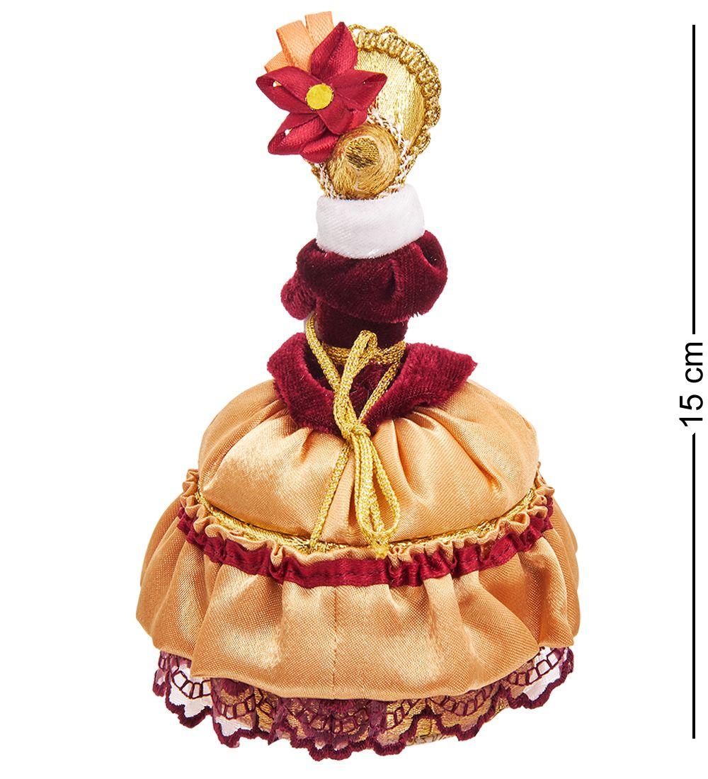 Народные промыслы RK-734/ 2 Кукла-шкатулка «Дама с муфтой»