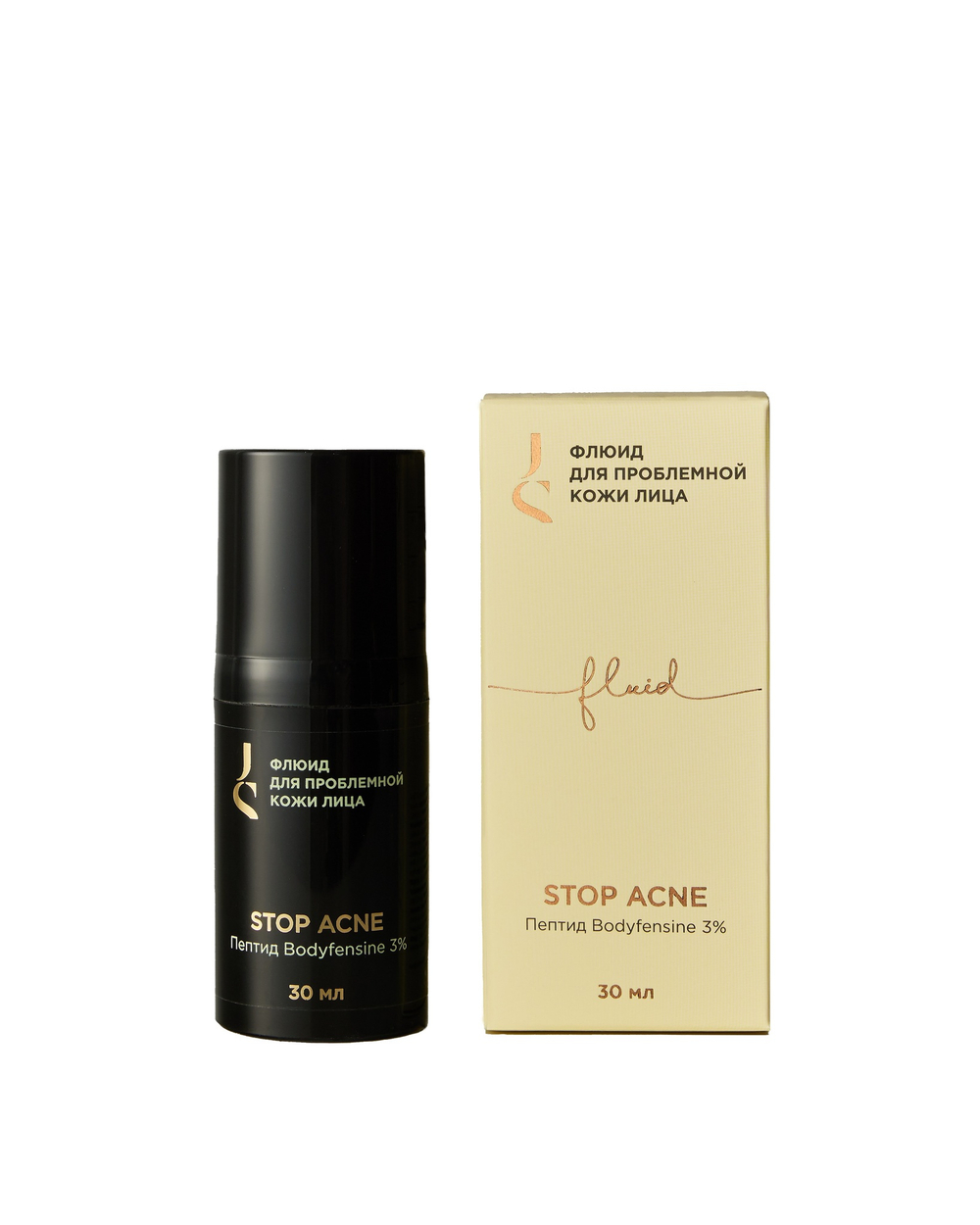 Флюид Jurassic Spa для проблемной кожи лица STOP ACNE, 30 мл