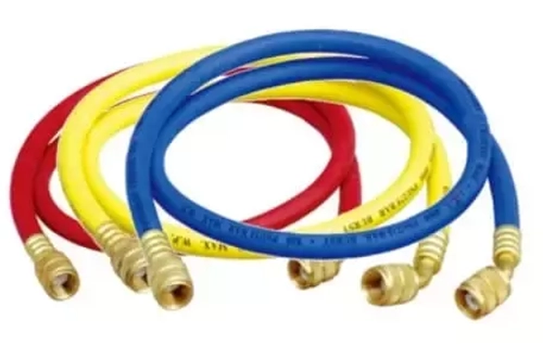 Заправочные шланги Value VRP-U-RYB R-410 (0.9m) набор 3шт, до 55 Bar