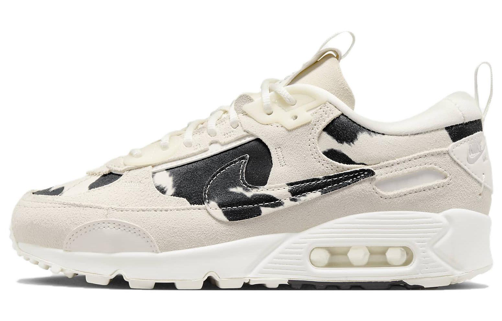 Кроссовки Nike Air Max 90 Futura "Cow Print" (Женская размерная сетка)