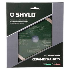 Диск алмазный по керамограниту и природному камню SHYLD 180х1.6х22.2/25.4мм (30320)