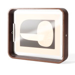 Фоторамка двухсторонняя bellwood, 26х31 см, орех