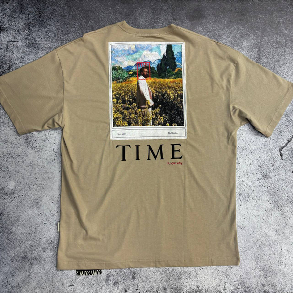 Футболка Saw Van Gogh Time biege