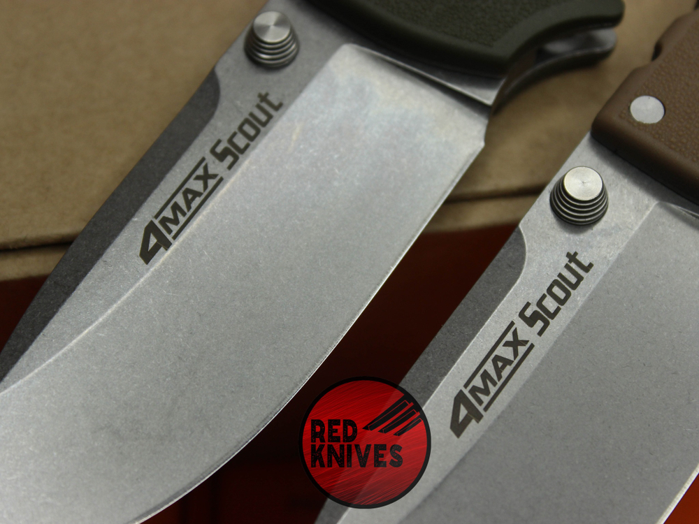 Нож Cold Steel 4-Max Scout 62RQ - рукоять "Coyote Brown" (коричневый)