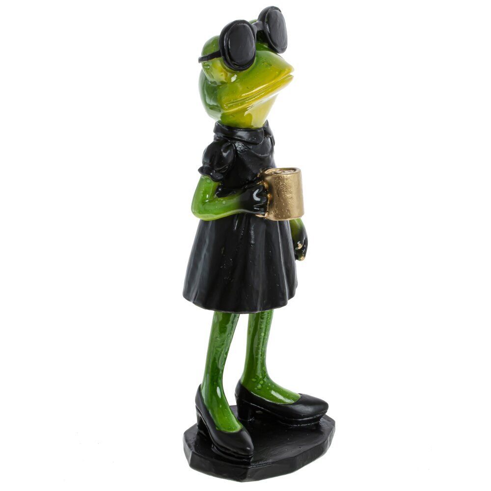GAEM Фигурка декоративная "Лягушка", L7 W5 H16 см