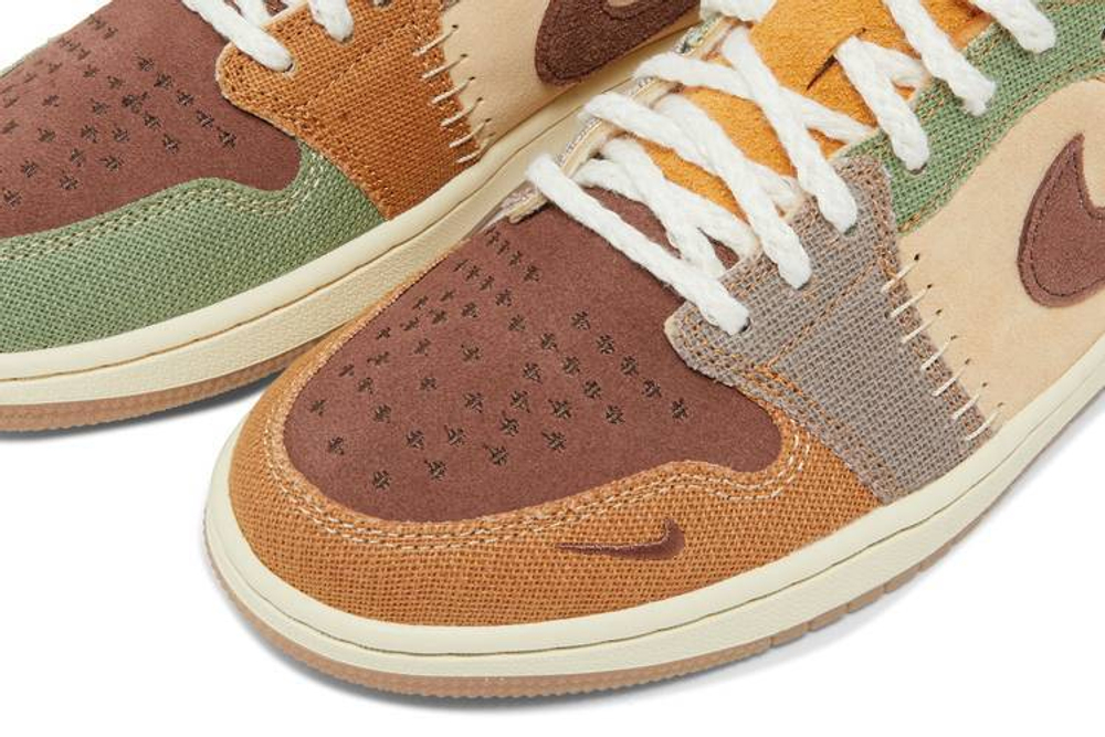 Кроссовки Zion Williamson X Jordan Air Jordan 1 Retro Low Og "Voodoo"