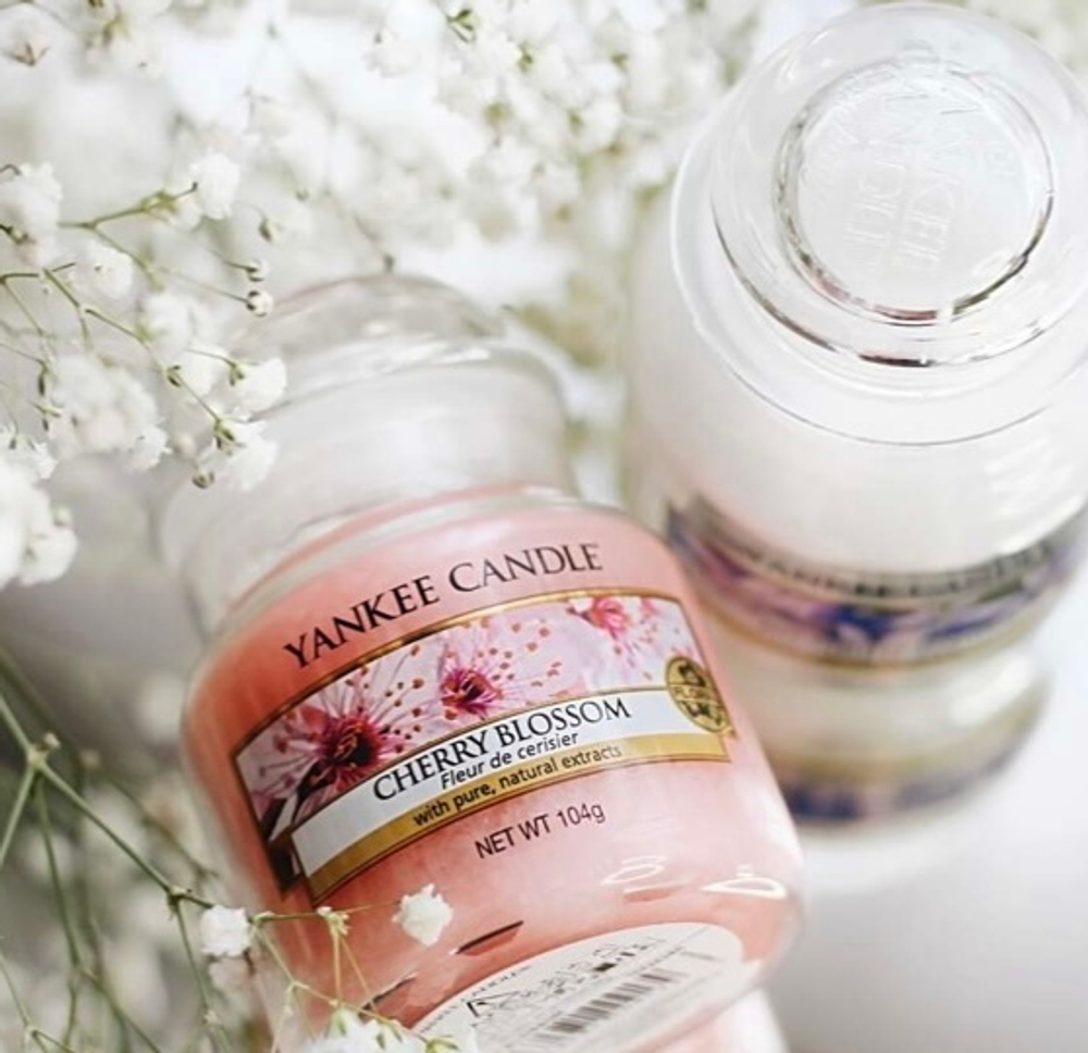 Свеча маленькая Цветущая вишня