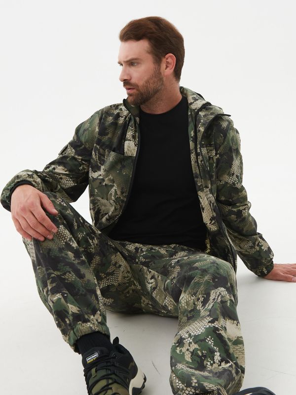 Костюм летний Стрелок-Антимоскит ткань Сорочка цвет Зеленый Питон