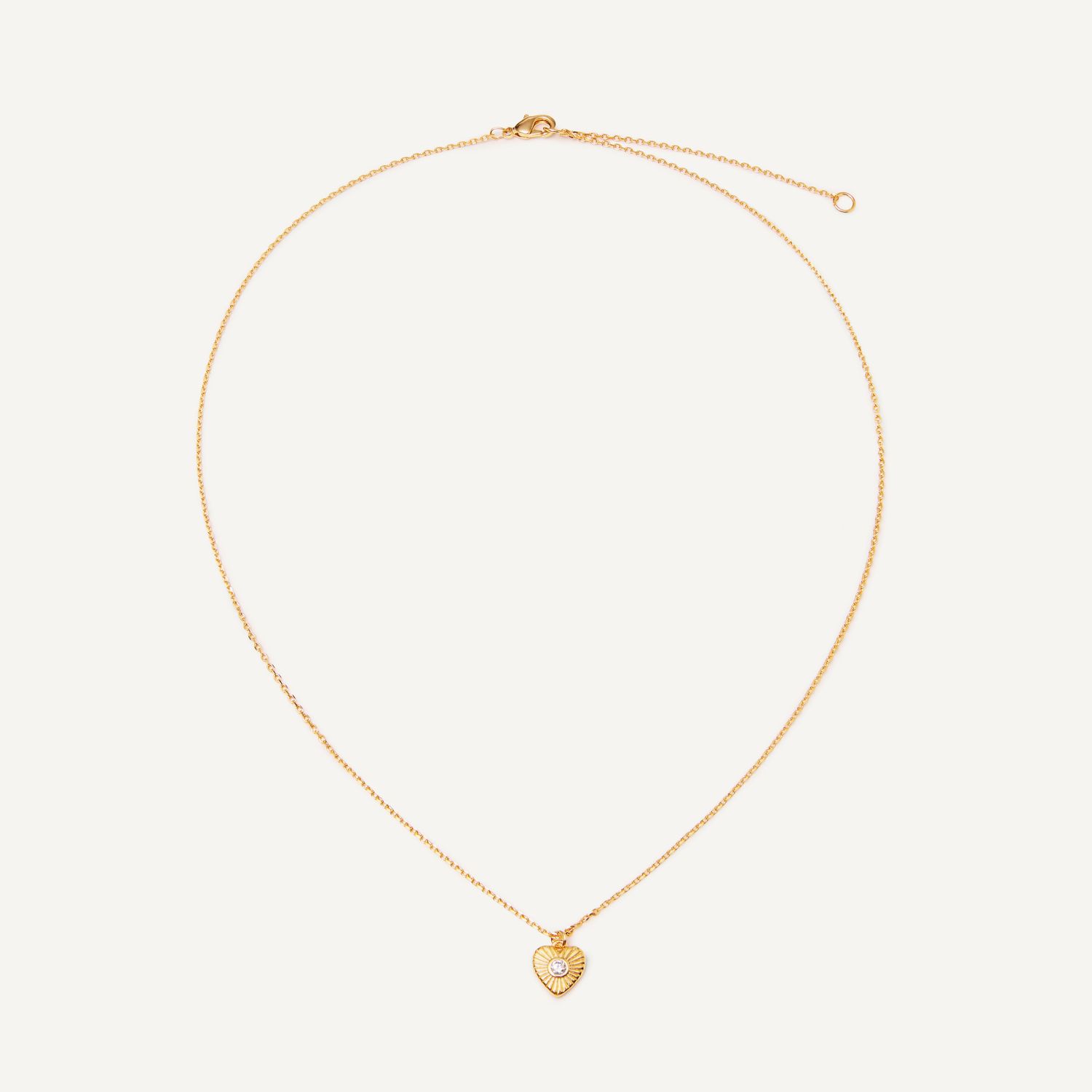 Колье Deep In Heart Necklace – Gold