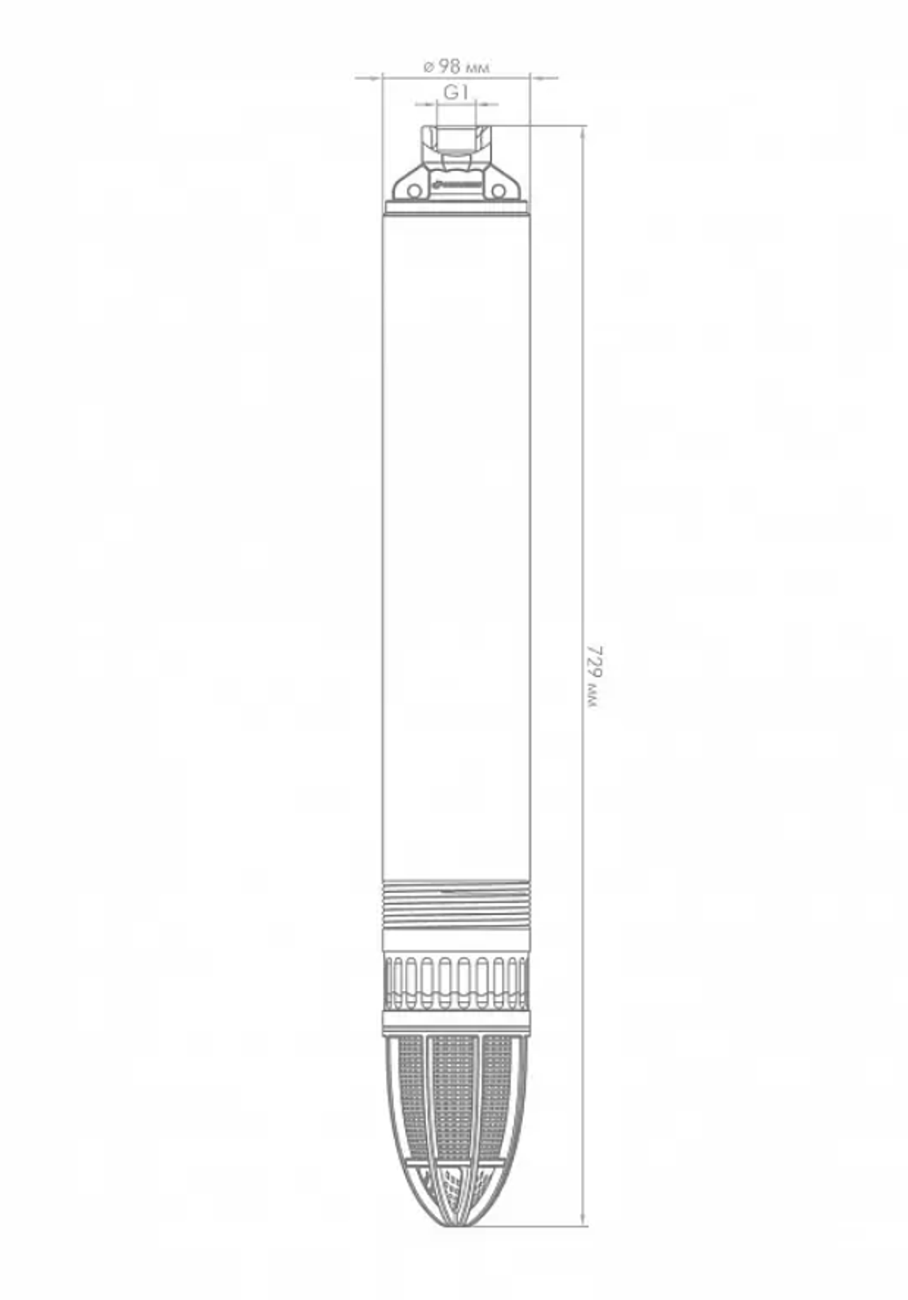 Скважинный насос Джилекс «ВОДОМЕТ» 40/50
