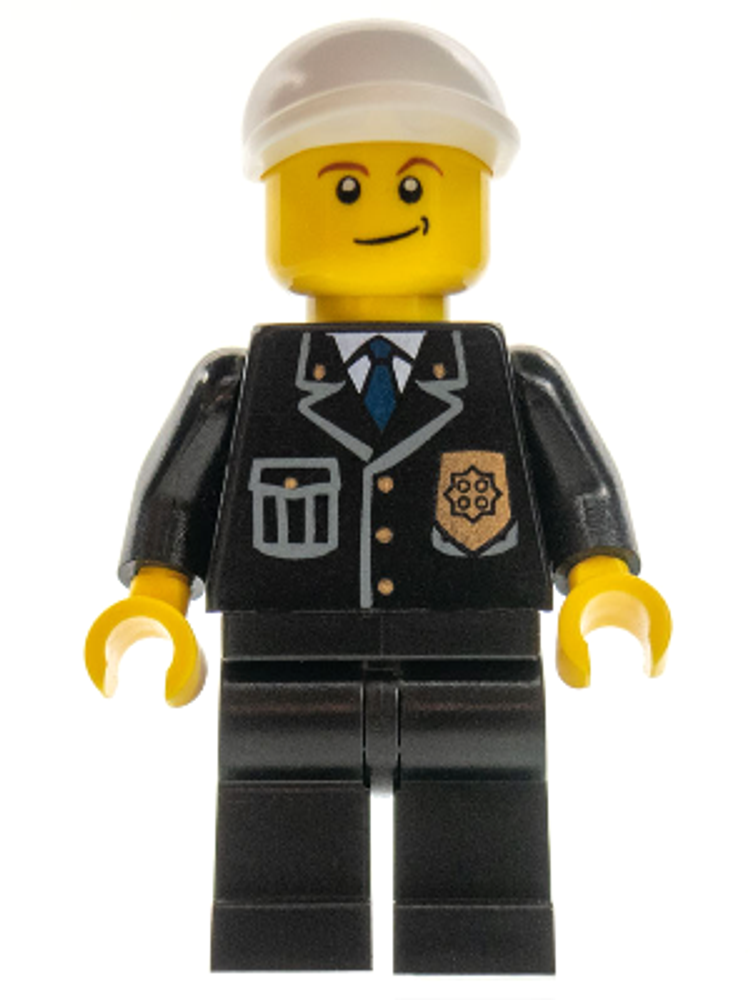 Минифигурка LEGO Cty0199 Полиция — городской костюм (БЕЗ КЕПКИ)