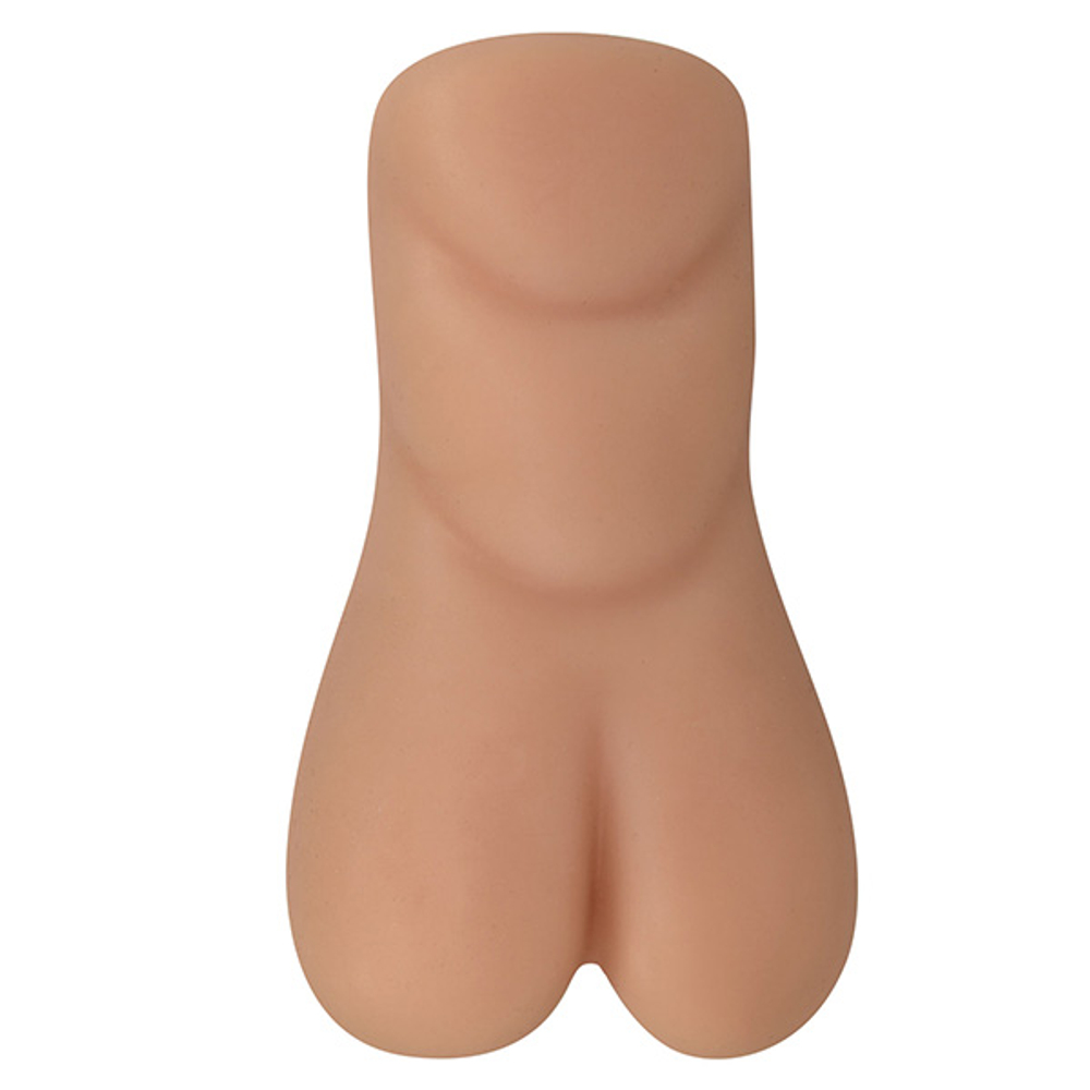 Коричневый мастурбатор-вагина 16,5см Pretty Love Crazy Bull Eliana Realistic Pussy BM-009235N-1