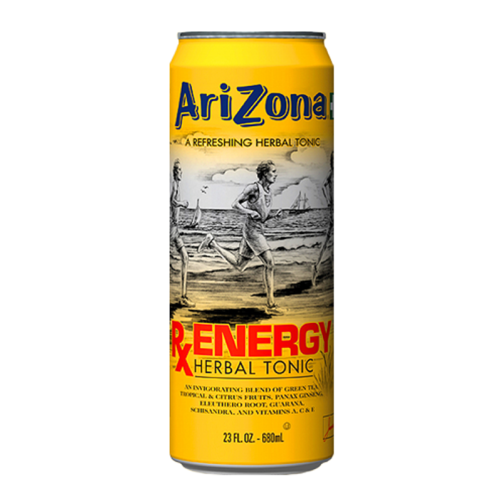Холодный чай Arizona Energy Herbal Tonic ж/б 680мл, США