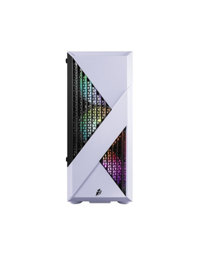 1STPLAYER FIREROSE F3-A White / ATX, TG / 4x120mm LED fans inc. / F3-A-WH-4F1