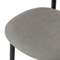Стул Round, дымчато-серая рогожка
