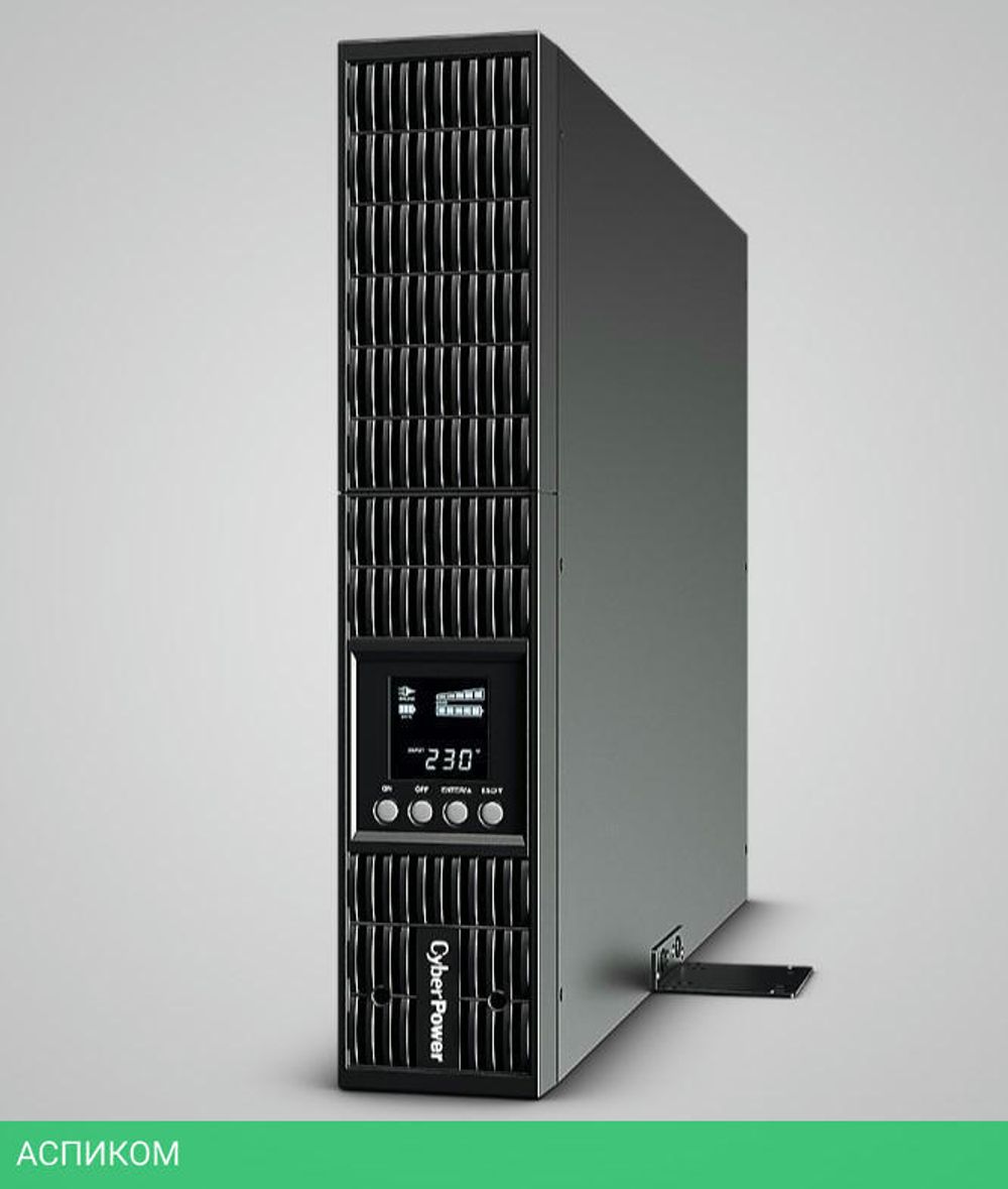 Источник бесперебойного питания Cyberpower 2000VA/1800W черный (OLS2000ERT2U)