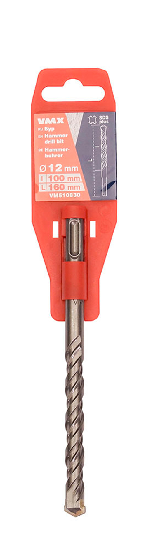 Бур SDS-plus VMX 12х100х160 мм 510830