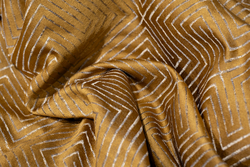 Покрывало 260х260 Garda Decor Gloss горчичное