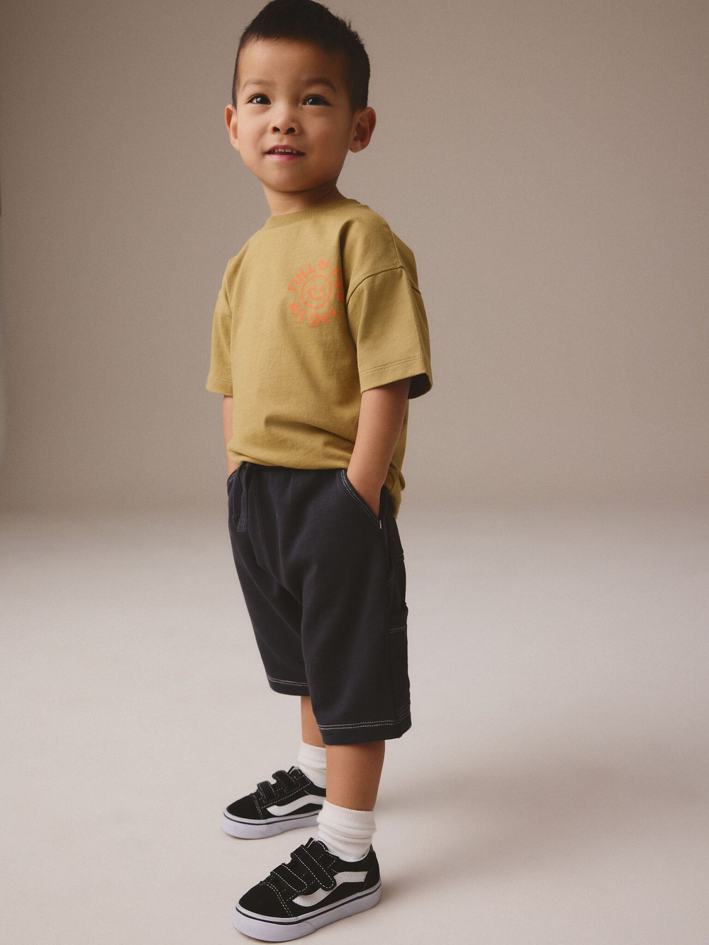 Шорты для мальчика Next E60-785, Темно-серый