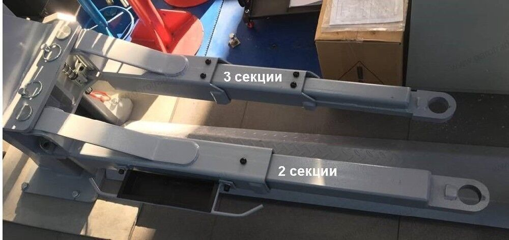 Двухстоечный подъемник RLP2-450EU (серый)