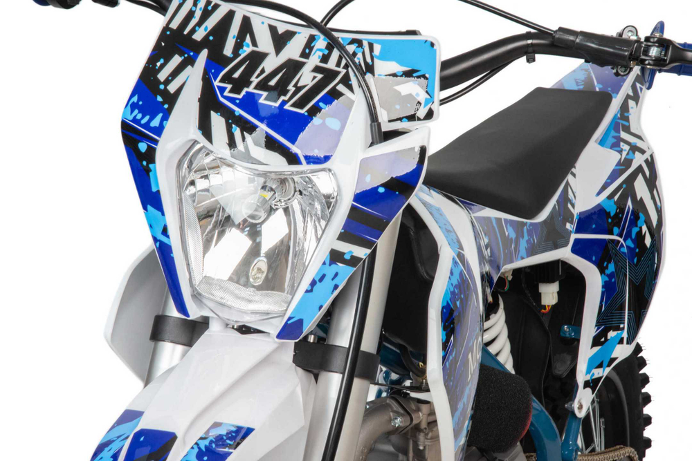 Питбайк Motoland TCX125 E 17/14 синий NEW