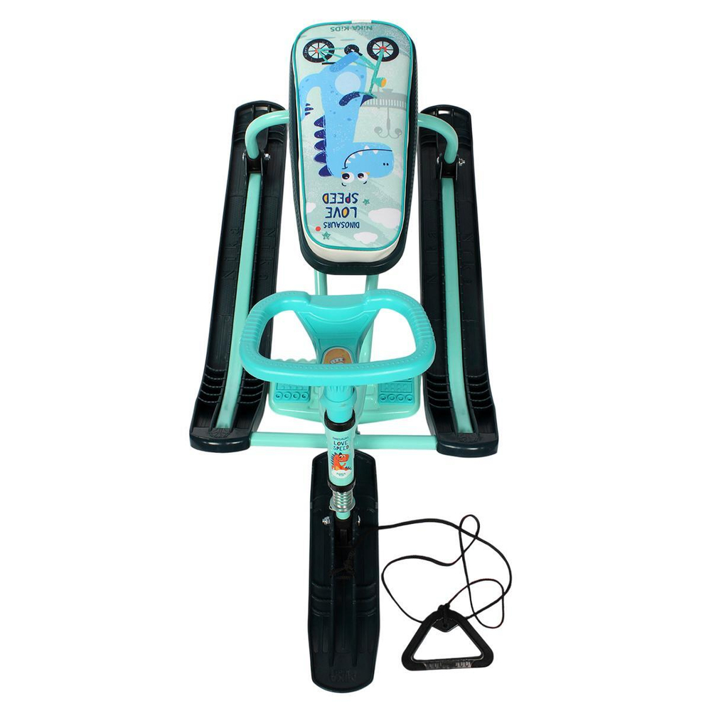 Снегокат "Тимка" Спорт №2+ с динозавром