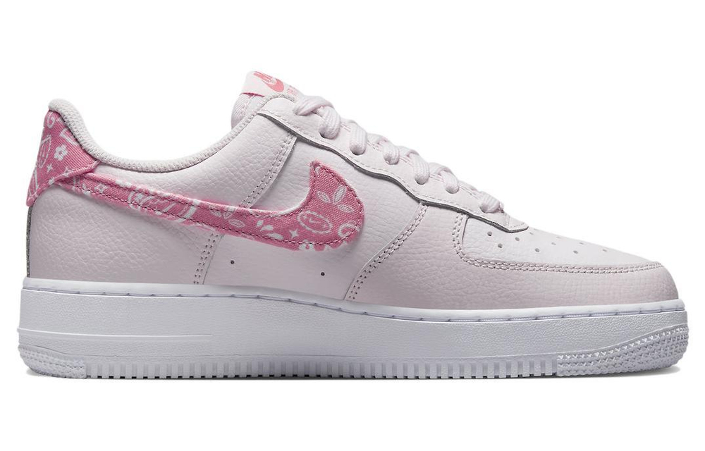 Кроссовки Nike Air Force 1 Low "Pink Paisley" (Женская размерная сетка)