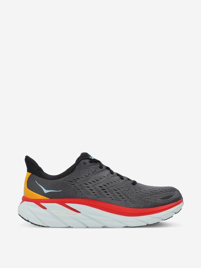 Кроссовки Hoka Clifton 8 Grey/Red