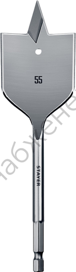 STAYER FLAT 55x152мм, сверло по дереву перовое