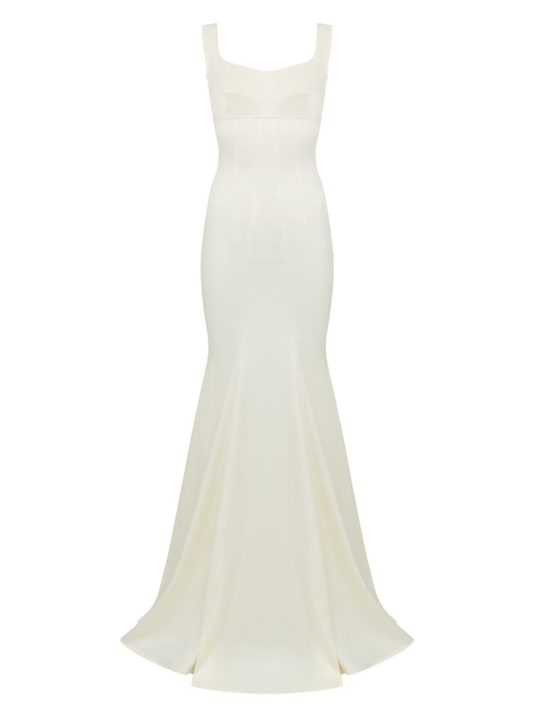 Платье-русалка bride, ванильный